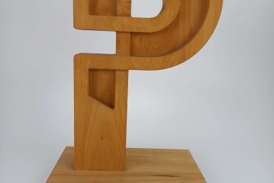 Bureau Ornament Letter P 5